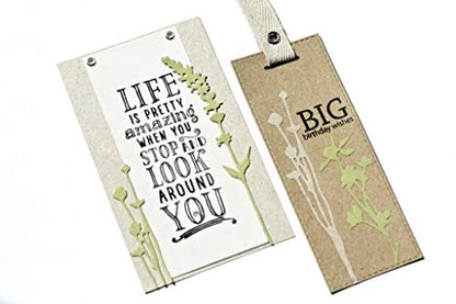 Thinlits Wildflowers Die / Suaje de Flores Silvestres Descontinuado Sizzix