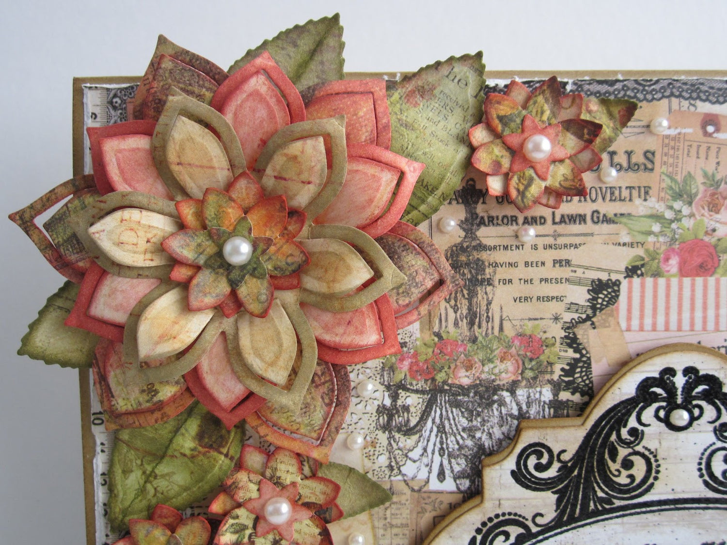 Suaje de Corte de Flor Anemonas  / Anemone Flower Topper Descontinuado Spellbinders