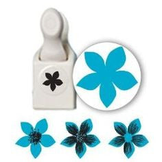 Stamp and Punch Flower / Perforadora y Sello de Flor Descontinuado Martha Stewart