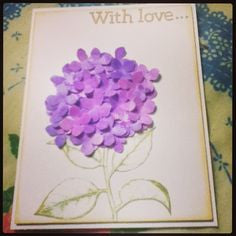 Stamp and Punch Flower / Perforadora y Sello de Flor Descontinuado Martha Stewart