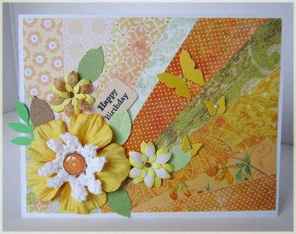 Stamp and Punch Flower / Perforadora y Sello de Flor Descontinuado Martha Stewart