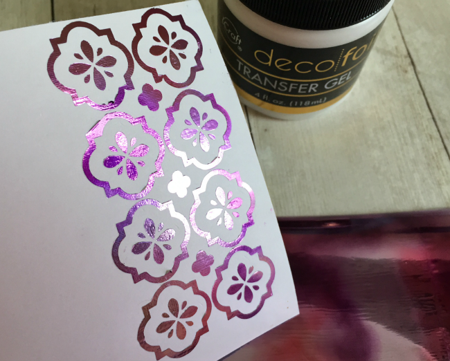 Deco Foil Transfer Gel DUO / Gel de Transferencia para Metalizar Dúo Pastas Texturizadoras y Medios Mixtos iCraft