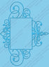 Embossing Folder Flourished Frame / Folder de Grabado Marco Decorado Descontinuado Cuttlebug