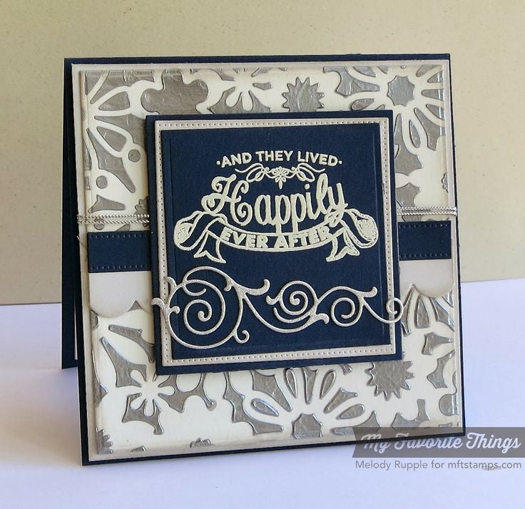 Formal Flourish Die / Suaje de Corte de Figura Garigoleada Descontinuado Die Namics