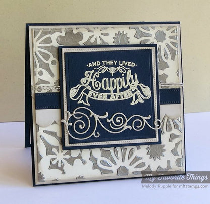 Formal Flourish Die / Suaje de Corte de Figura Garigoleada Descontinuado Die Namics