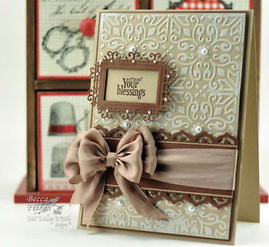 Suaje de Corte de Marco con Ondas  / Frame One Descontinuado Spellbinders