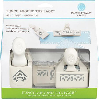 Punch Around French Scroll  / Perforadora de Orilla y Esquina Pergamino Frances Descontinuado Martha Stewart