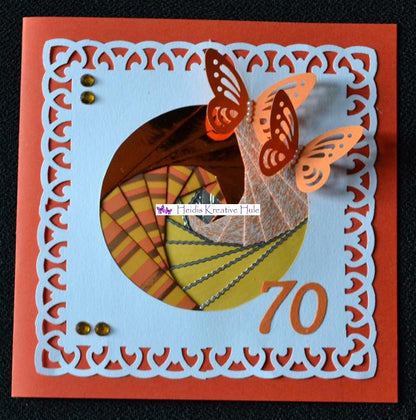 Punch Around French Scroll  / Perforadora de Orilla y Esquina Pergamino Frances Descontinuado Martha Stewart