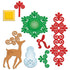 Suaje de Corte de Venado copo de Nieve y Borde / Frosty Forms Descontinuado Spellbinders