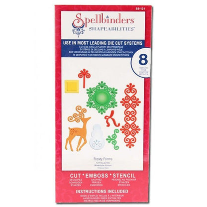 Suaje de Corte de Venado copo de Nieve y Borde / Frosty Forms Descontinuado Spellbinders