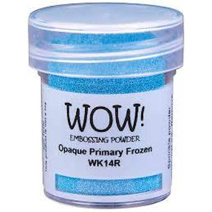 Frozen Embossing Powder / Polvo de Embossing Nieve Descontinuado Wow!