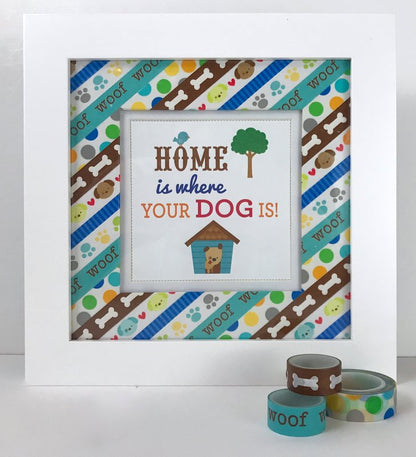 Bitty Bones Washi Tape / Cinta Adhesiva Huesitos Washi Tape Doodlebug