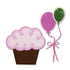 Balloons & Cupcakes Dies & Stamps / Set de Suajes y Sellos de Polímero Globos y Panques Descontinuado Sizzix