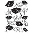Embossing Graduation Hat Background / Folder de Grabado Graduacion Descontinuado Darice