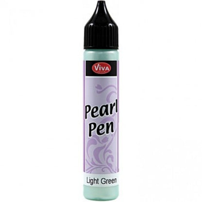 Pearl Pen Light / Gel Verde Ligero Adornos / Embellishments Viva Decor