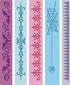 Folder de Grabado / Embossing Folder Halloween Borders Descontinuado Cuttlebug