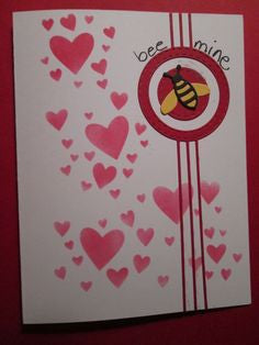 Hearts Heart Confetti Stencil / Plantilla de Corazones Descontinuado Memory Box