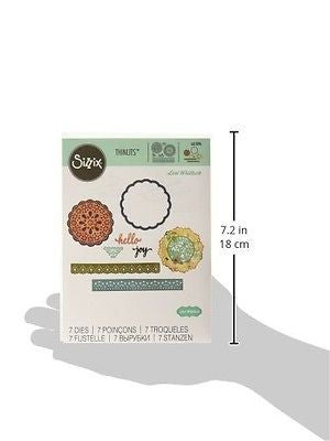 Thinlits Hello Doily Die / Suaje de Corte Florecer Elegante Descontinuado Sizzix