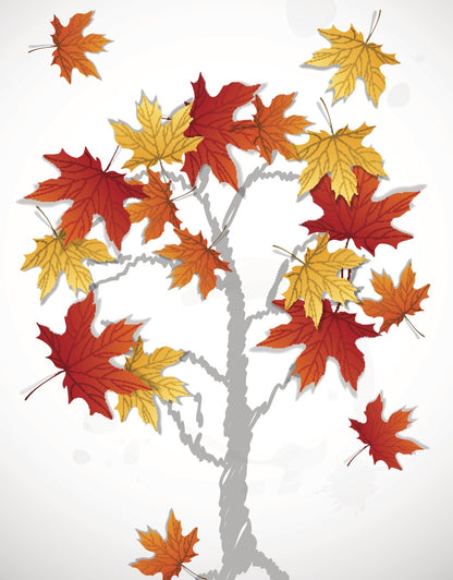 Maple leaf / Hoja de Arce Descontinuado Martha Stewart