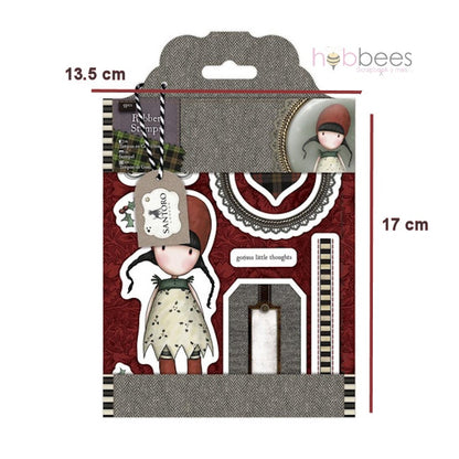 Sellos de Goma Cling Gorjuss / Gorjuss Stamp Holly Descontinuado Santoro