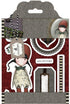 Sellos de Goma Cling Gorjuss / Gorjuss Stamp Holly Descontinuado Santoro