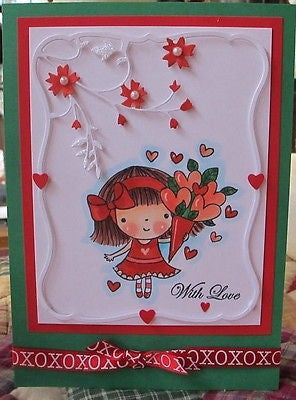 Honey Blossom Frame / Suaje de Corte de Fondo de Orilla Descontinuado Memory Box