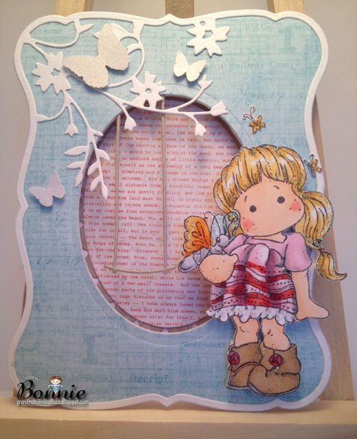 Honey Blossom Frame / Suaje de Corte de Fondo de Orilla Descontinuado Memory Box