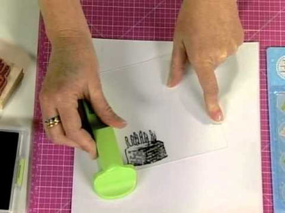 Stamp-a-ma-jig / Herramienta para Posicionar Sellos Descontinuado Inkadinkado