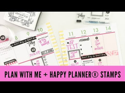 Fresh Starts Clear Stamps / Sellos de polímero Inicio Fresco Sellos Heidi Swapp