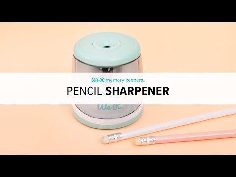 WeR Electric Pencil Sharpener / Sacapuntas Eléctrico Herramientas We R Memory Keepers