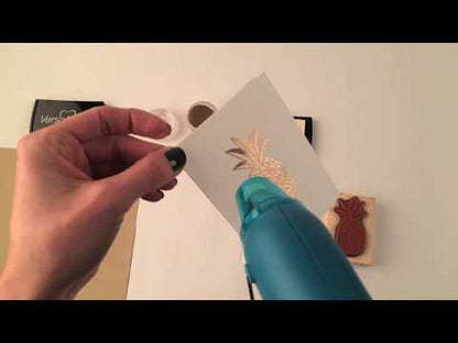 Bubbly Embossing Powder / Polvo de Embossing Blanco Ahuesado Polvos de Embossing Ranger