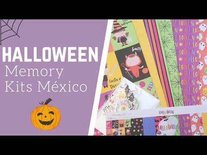Kit de Papel Cartulina Halloween Descontinuado Memory Kits