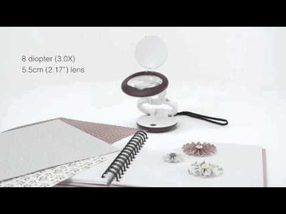 YoYo Magnifier / Lupa con Luces LED Herramientas Daylight