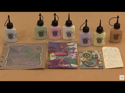 Fluffy Stuff Strawberry Whip / Pintura Inflable Rosa Pintura Dimensional Creative Expressions