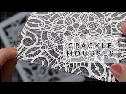 Crackle Mousse Egyptian Gold / Pasta Para Decorar Acabado Craquelado Oro Pastas Texturizadoras y Medios Mixtos Nuvo
