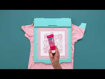 Vinyl Print Press Screen Print Ink / Tinta de Serigrafía Menta Impresiòn con Prensa We R Memory Keepers