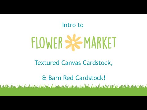 Flower Market Petite Paper Pad 6" / Block de Papel Mercado de Flores Lawn Fawn