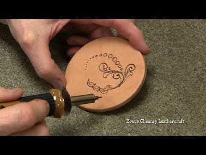 Leather Branding Tool / Herramienta para Marcar Cuero Descontinuado Walnut Hollow Non Wood