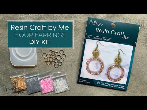 Hoop Earrings Silicone Mold Kit / Kit Molde de Arracadas Para Resina Resina Epóxica y Accesorios Jewelry Made By Me