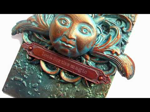 Finnabair Art Alchemy Metallique Wax Heather Hill / Pintura en Cera Metálica Lila Pintura y Medios Mixtos Prima Marketing