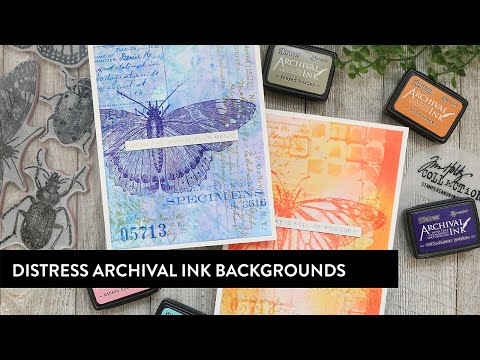 Distress Archival Mini Ink Kit 4 / Kit 4 Mini Tintas Distress Archival Tintas Ranger