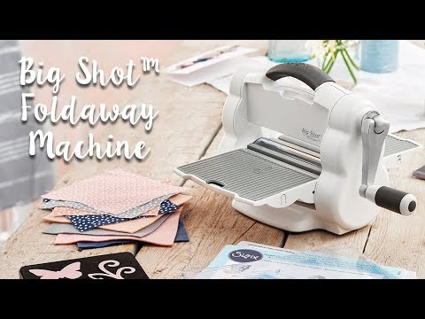 Big Shot Foldaway Machine / Máquina de Corte y Grabado Plegable Descontinuado Sizzix