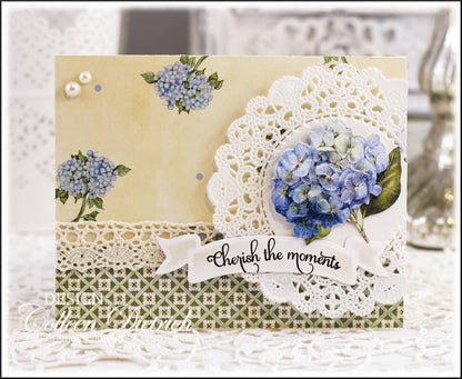 Shapeabilities Die D-Lites Hydrangea / Suaje de Hortensia Descontinuado Spellbinders