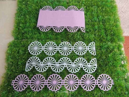 Daisy Fan Deep Edge Punch / Perforadora Orilla Profunda Abanico de Margarita Descontinuado Martha Stewart