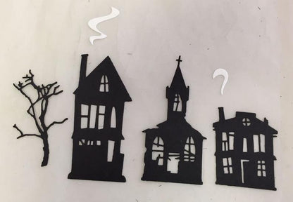 Thinlits Die Set Ghost Town / Suajes de Pueblo Fantasma Descontinuado Sizzix