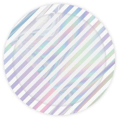 Party Tme Plates Napkins / Juego de Platos y Servilletas Holográficos Descontinuado American Crafts