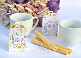 Tea Bag Box / Suaje de Corte Bolsita de Té Descontinuado Sizzix