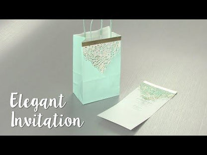 Thinlits Delicate Invitation Flap Die / Suaje de Invitación Delicada Descontinuado Sizzix