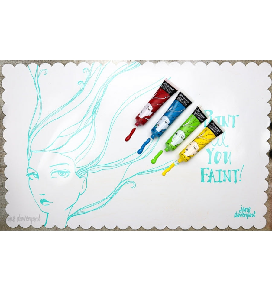 Mixed Media 2 Splat Mat / Tapete para Mezclar Descontinuado Jane Davenport