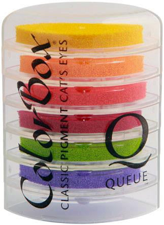 Color Box Cat´s Eyes Pigment Inks / Cojines de Tinta Para Sellos a Base de Pigmentos Descontinuado Colorbox